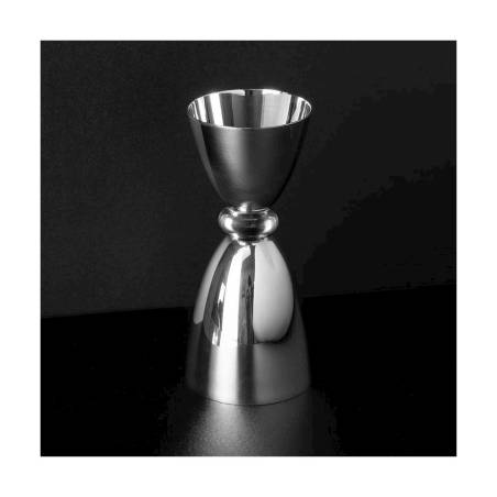 Jigger Classic Urban Bar acero inoxidable plateado cl 3-6
