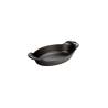 Mini plat ovale en fonte noire Lodge 18x14 cm