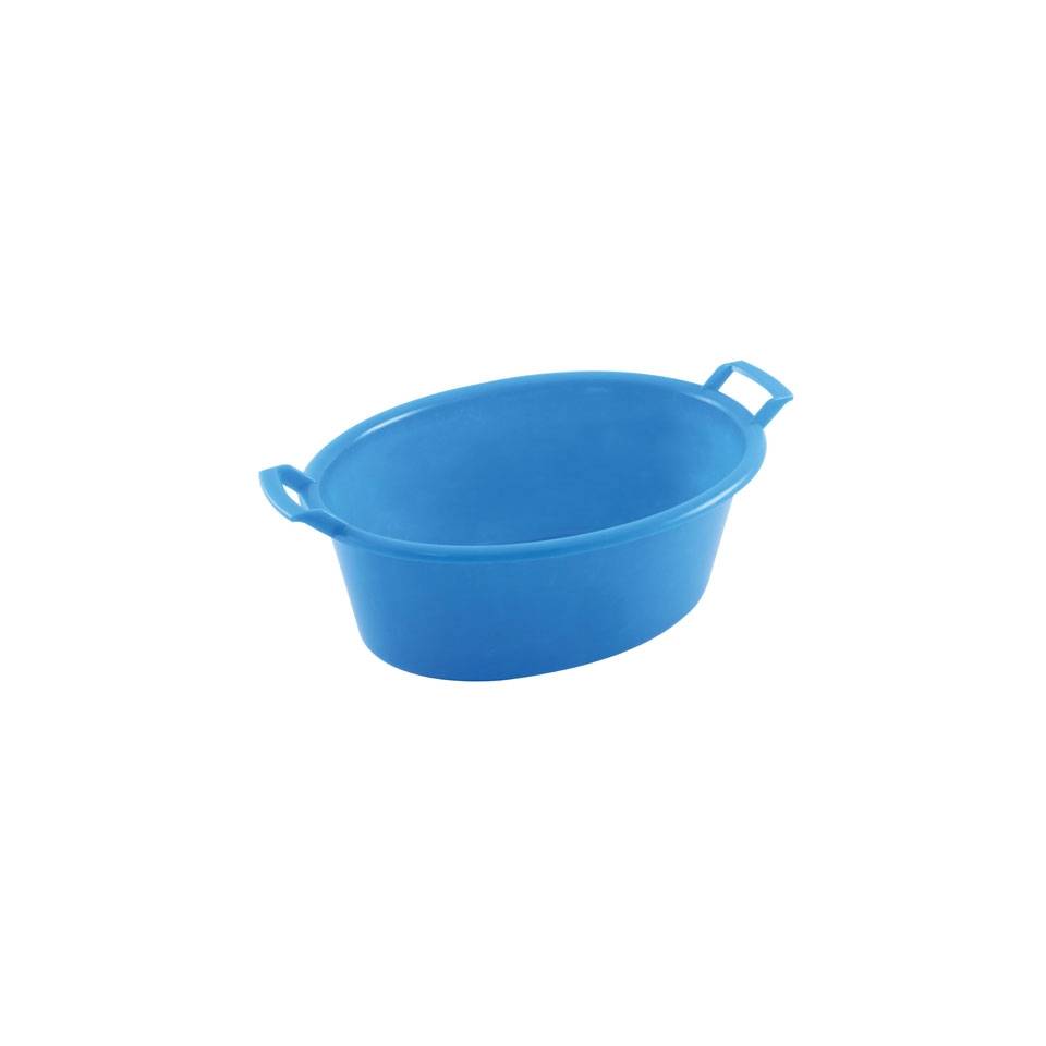 Lavabo ovalado abs azul 20x14,5 cm