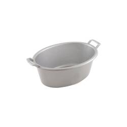 Vasque ovale en argent abs 20x14,5 cm