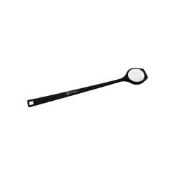Rompehielos de acero inoxidable y nylon negro 27 cm