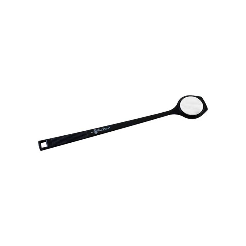 Brise-glace en acier inoxydable et nylon noir 27 cm