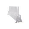 Plateau en tube acrylique transparent 10 trous cm 32x8