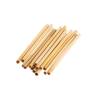 Pailles réutilisables en bambou couleur naturelle cm 20x0,5-0,7