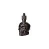 Frasco con cuentagotas Skull vidrio negro cl 6