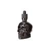 Frasco con cuentagotas Skull vidrio negro cl 12