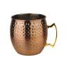 Tasse maxi en cuivre martelé antique lt 3