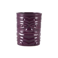 Tiki mug Smile porcelaine violet cl 36