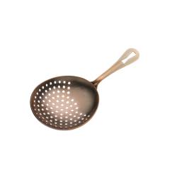 Passoire à julep en acier cuivré antique 7,7 cm