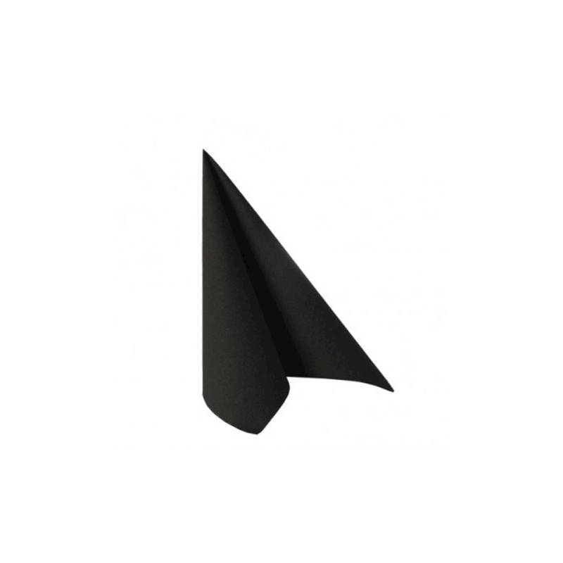 Servilleta bio de spunlace negro 40x40 cm