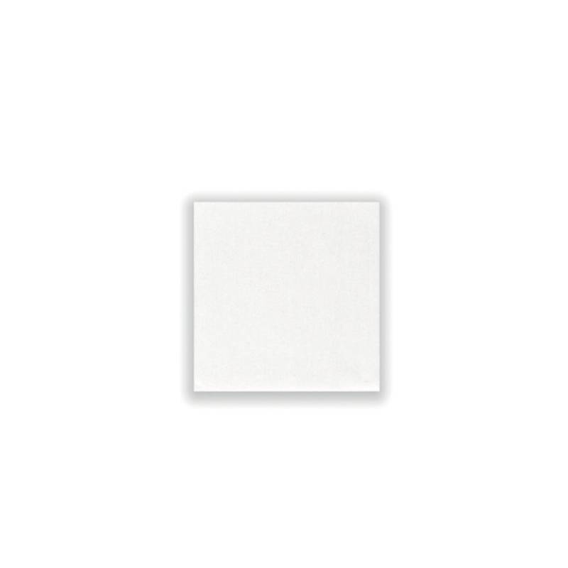 Serviette de table bio en spunlace blanc 25x25 cm