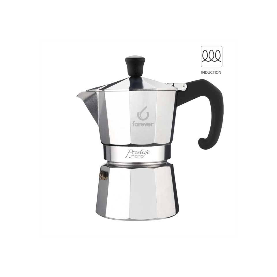 Forever Miss Moka Prestige, cafetière à induction 3 tasses