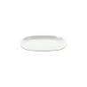 Tognana plateau ovale Show Plate en mélamine blanche 27x18 cm