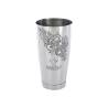 Shaker boston en acier inoxydable équilibré et décoré cl 82.8