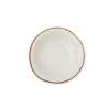  Mediterraneo Novità Home Keramik Suppenteller weiß cm 24