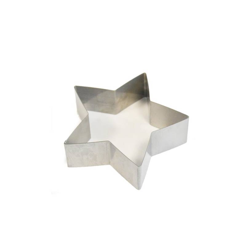 Moule à étoile en acier inoxydable 13.5x4 cm