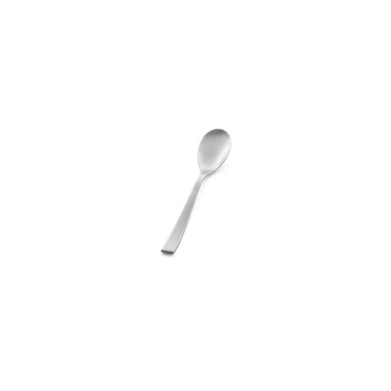 Cuillère à moka Etoile en inox sablé 12 cm