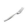 Fourchette de table Shark en acier sablé 21 cm