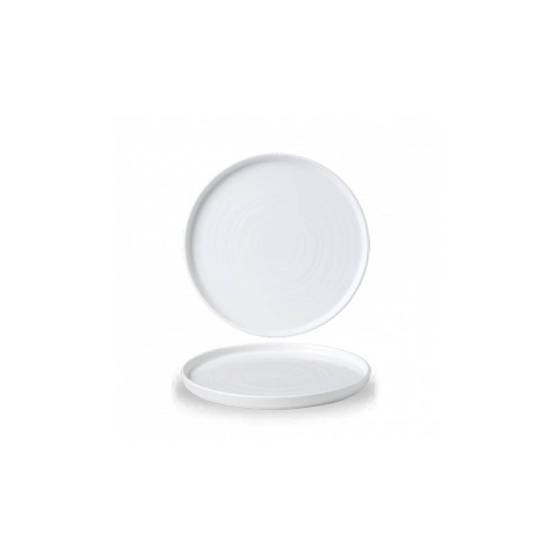 Plato de cerámica vitrificada Chefs Churchill blanco 21 cm