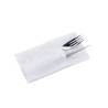 Serviette de table Easy pliée 1/8 cellulose gris clair cm 40x40