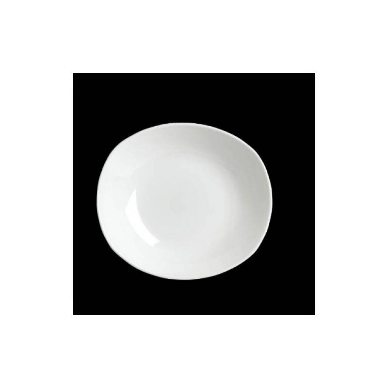 Plato de ralladura de cerámica vitrificada Steelite 31x26 cm