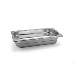 Gastronorm 1/4 bac en acier inoxydable cm 6,5