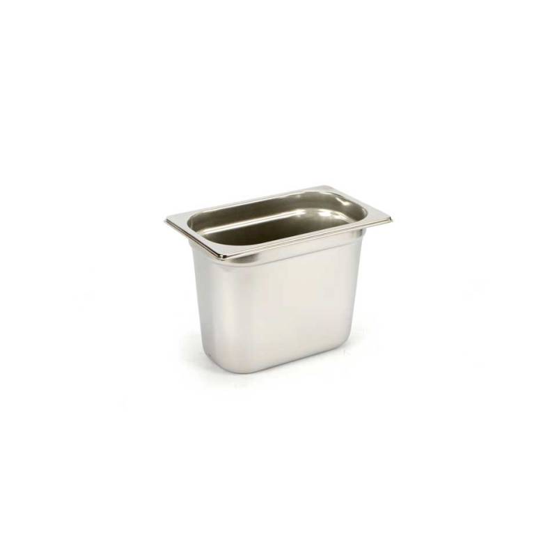 Cubeta de acero inoxidable Gastronorm 1/4 cm 20