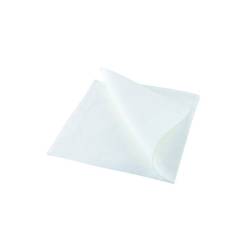 Serviette de table Bio en spunlace blanc 40x40 cm