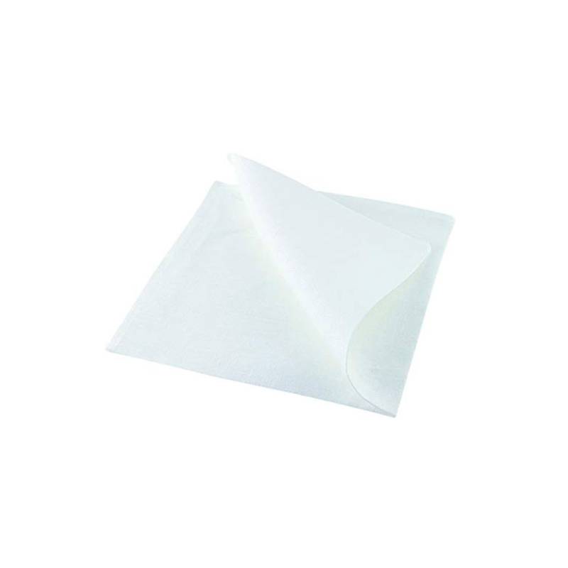 Serviette de table Bio en spunlace blanc 40x40 cm