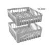 Panier Hendi pour lave-vaisselle en polypropylène gris cm 40x40x10