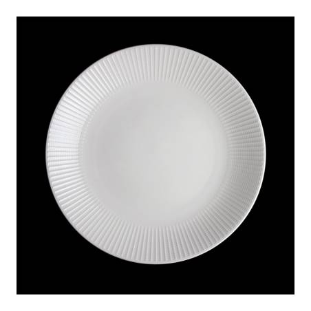 Willow Distinction Assiette plate en céramique vitrifiée Steelite 28 cm
