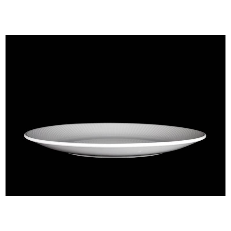 Willow Distinction Assiette plate en céramique vitrifiée Steelite 28 cm