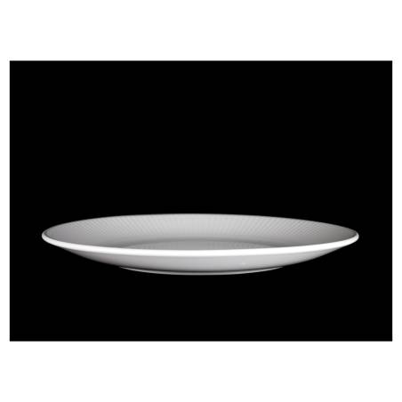Willow Distinction Assiette plate en céramique vitrifiée Steelite 28 cm