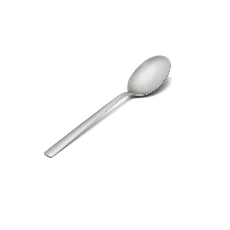 Cuillère de table Fashion en acier inoxydable sablé 20,8 cm