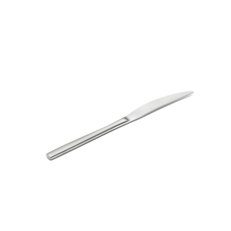 Cuchillo de mesa Fashion de acero inoxidable arenado 23,3 cm