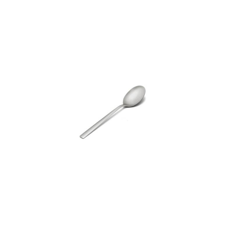 Cuillère à café Fashion en acier inoxydable sablé 14 cm