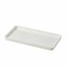 Bandeja buffet pbt blanca cm 31x16x2