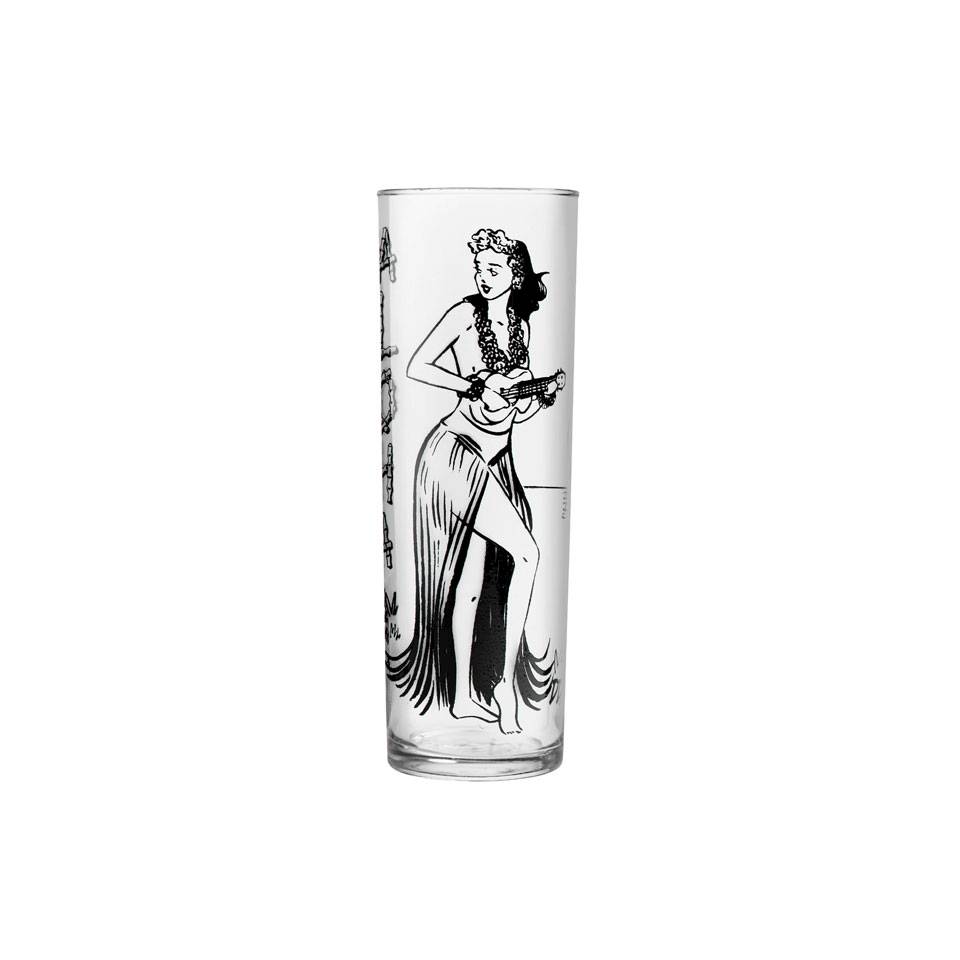 Kahiko Verre zombie avec décoration noire cl 39,9