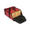 Bolsa de nylon roja para pizza 43x42x19 cm