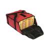 Bolsa de nylon roja para pizza 36x36x17 cm