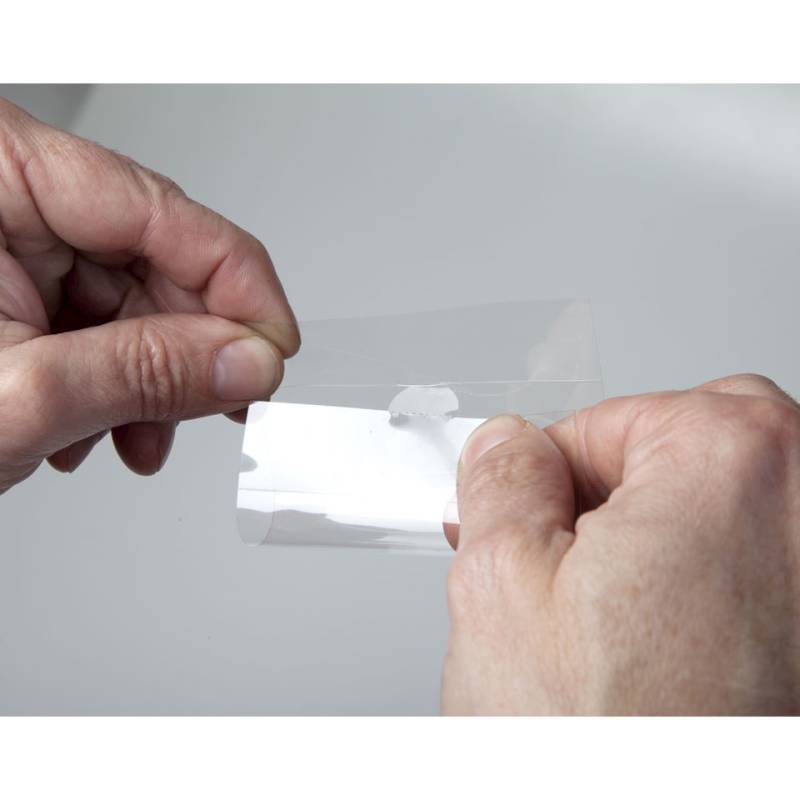 Films cylindriques 100% Chef en acrylique transparent 8 cm