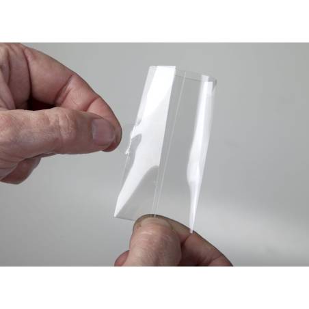 Films cylindriques 100% Chef en acrylique transparent 8 cm