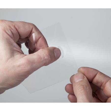 Láminas cilíndricas 100% Chef en acrílico transparente 8 cm