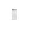 Bouteille transparente avec bouchon en aluminium cl 22