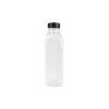 Bouteilles transparentes avec bouchon noir pet cl 50