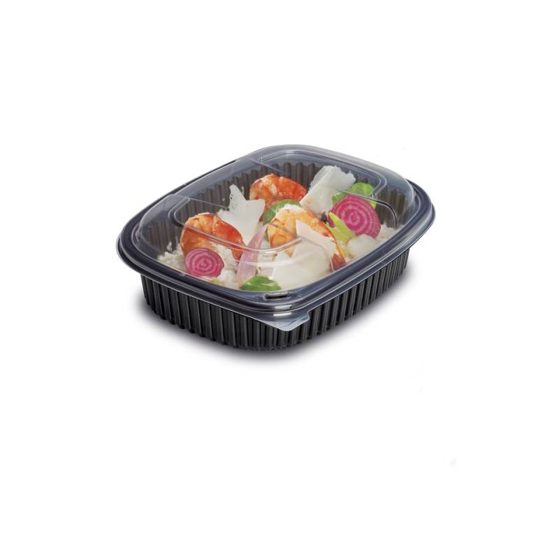 Récipient Cookipack en polypropylène noir lt 1