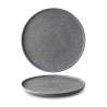 Granit Benedikt Plato llano de porcelana antracita 29 cm