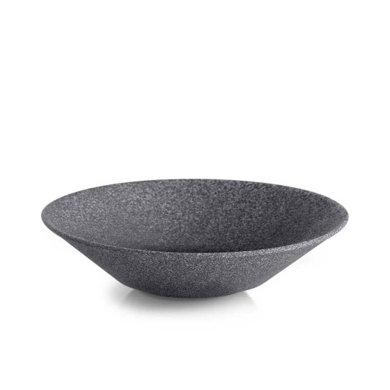 Plat à pâtes Granit Benedikt en porcelaine anthracite 27 cm