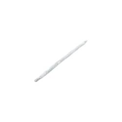 Paille biodégradable emballée individuellement dans du bioplastique blanc cm 21x0,6