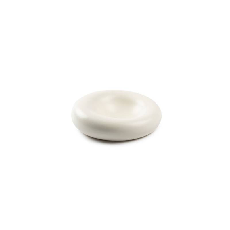 Dune Mate XS 100% Chef plat en porcelaine blanche 23x7 cm